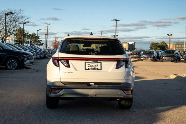 new 2025 Hyundai Tucson car, priced at $33,990