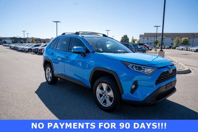 used 2021 Toyota RAV4 Hybrid car, priced at $23,990