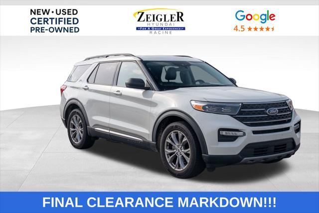 used 2022 Ford Explorer car, priced at $26,759