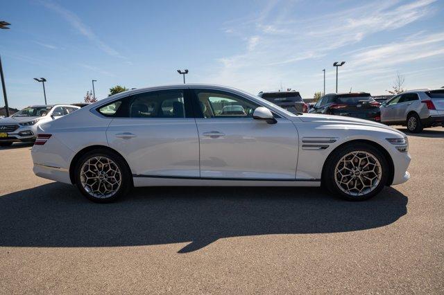 used 2021 Genesis G80 car, priced at $34,490