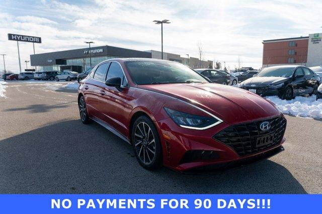 used 2020 Hyundai Sonata car, priced at $18,990