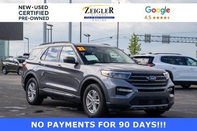 used 2021 Ford Explorer car, priced at $26,890