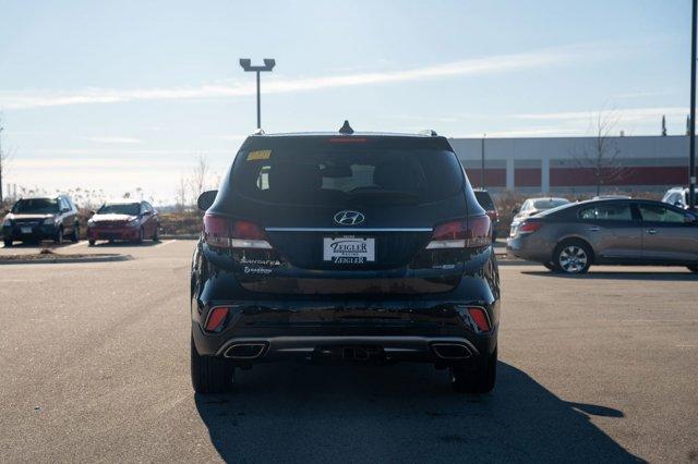 used 2017 Hyundai Santa Fe car, priced at $14,590