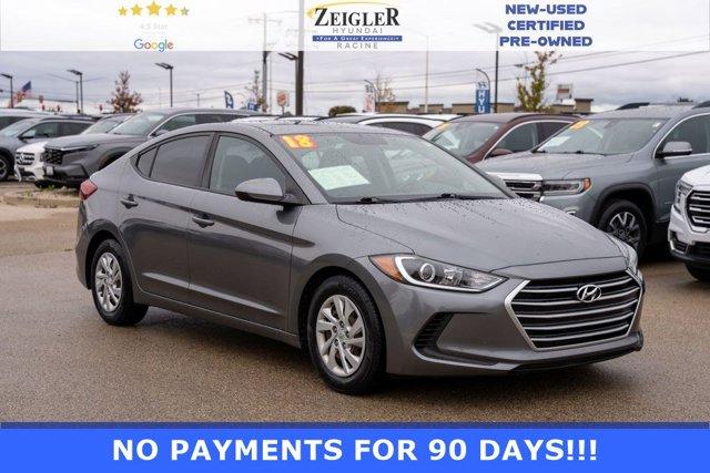 used 2018 Hyundai Elantra car, priced at $8,994