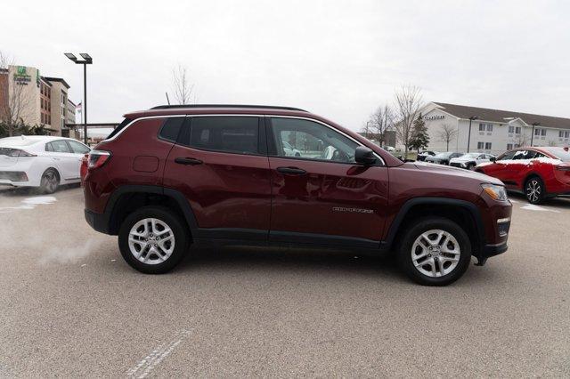 used 2021 Jeep Compass car, priced at $18,990