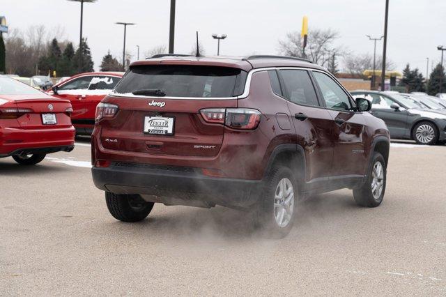 used 2021 Jeep Compass car, priced at $18,990