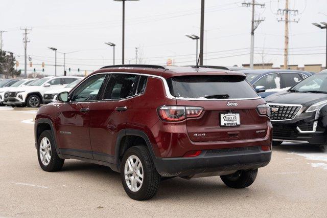 used 2021 Jeep Compass car, priced at $18,990