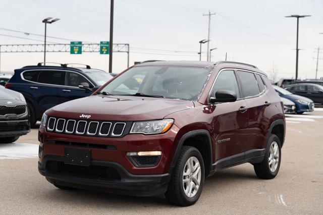 used 2021 Jeep Compass car, priced at $18,990