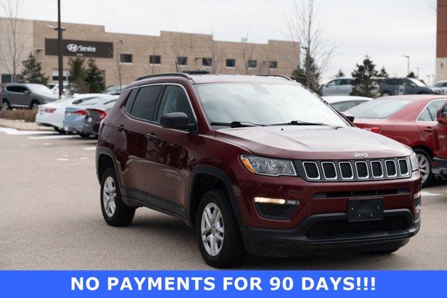 used 2021 Jeep Compass car, priced at $18,990