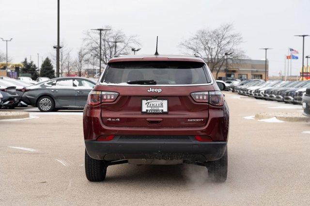 used 2021 Jeep Compass car, priced at $18,990