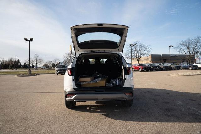 new 2025 Hyundai Tucson car, priced at $34,990