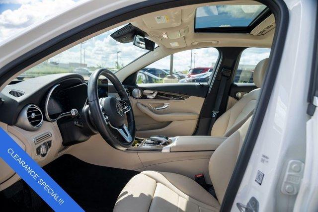 used 2021 Mercedes-Benz C-Class car, priced at $26,391
