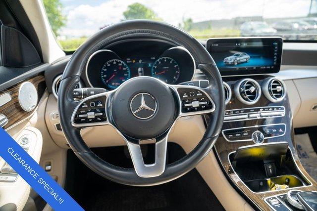 used 2021 Mercedes-Benz C-Class car, priced at $26,391