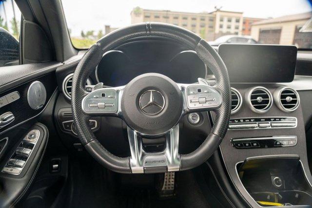 used 2020 Mercedes-Benz AMG GLC 63 car, priced at $48,998