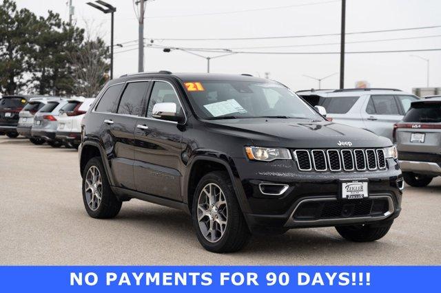 used 2021 Jeep Grand Cherokee car, priced at $27,490