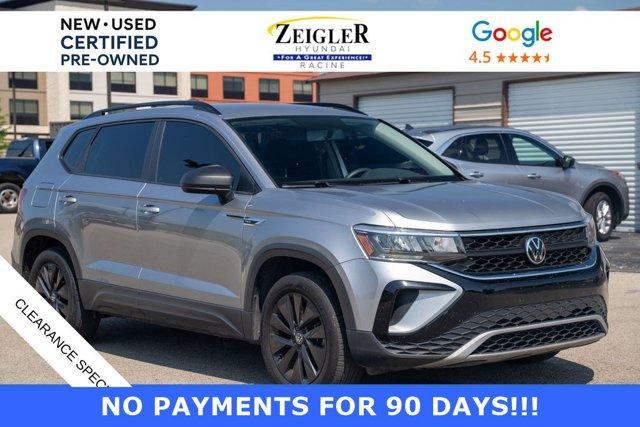 used 2022 Volkswagen Taos car, priced at $17,939