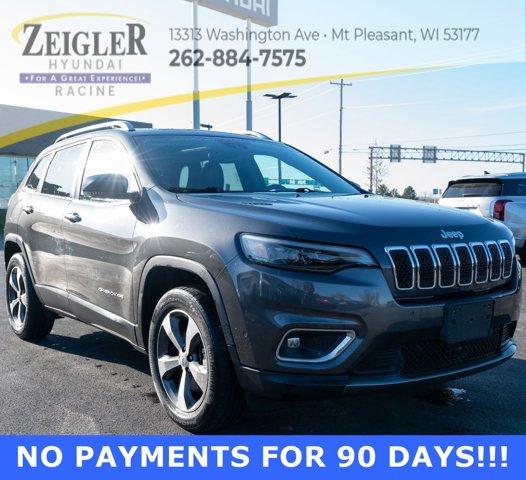 used 2021 Jeep Cherokee car, priced at $23,390