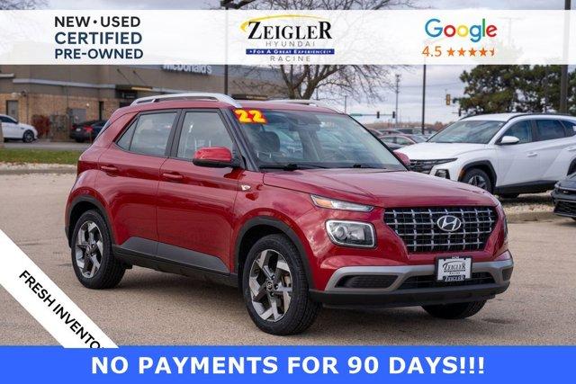 used 2022 Hyundai Venue car, priced at $16,860