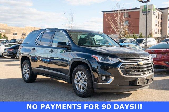 used 2021 Chevrolet Traverse car, priced at $24,390