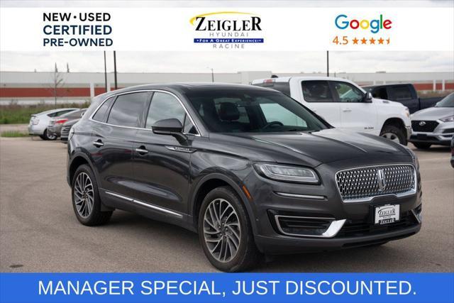 used 2019 Lincoln Nautilus car, priced at $21,991