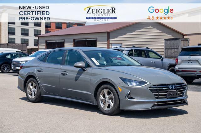 used 2021 Hyundai Sonata car, priced at $18,986