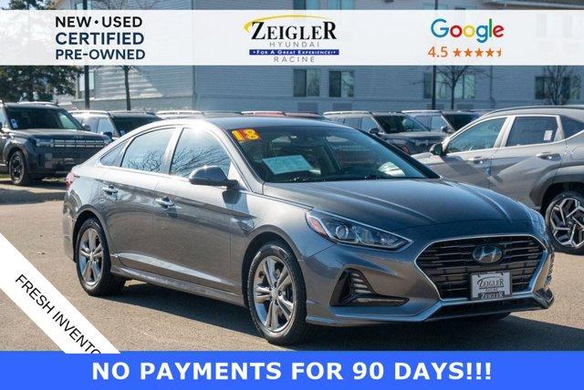 used 2018 Hyundai Sonata car, priced at $10,738