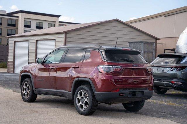 used 2022 Jeep Compass car, priced at $21,988
