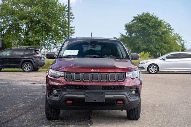 used 2022 Jeep Compass car, priced at $21,988