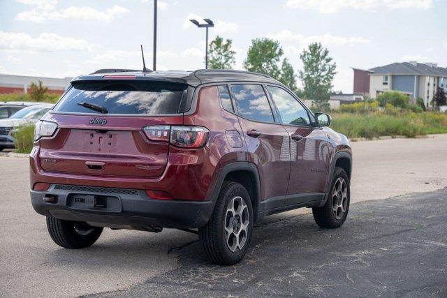 used 2022 Jeep Compass car, priced at $21,988