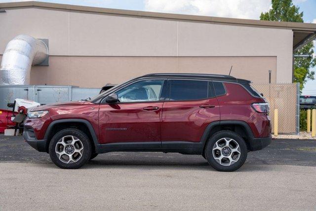 used 2022 Jeep Compass car, priced at $21,988