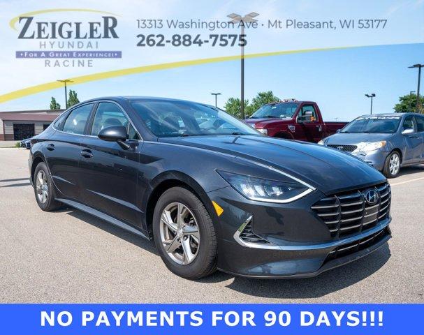 used 2021 Hyundai Sonata car, priced at $17,990