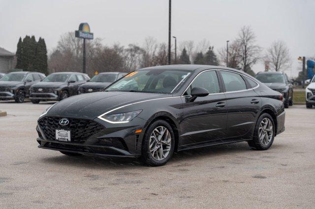 used 2021 Hyundai Sonata car, priced at $17,990