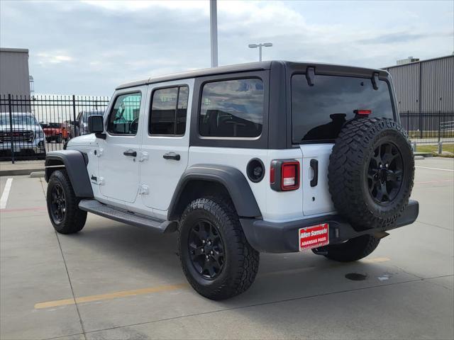 used 2020 Jeep Wrangler Unlimited car, priced at $27,810