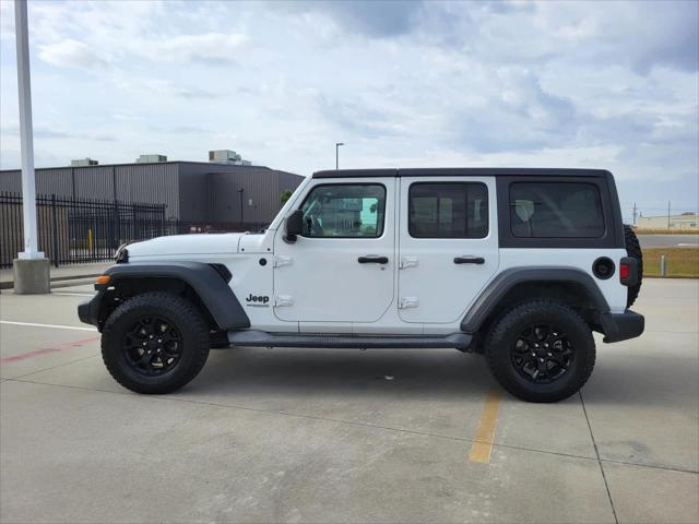 used 2020 Jeep Wrangler Unlimited car, priced at $27,810