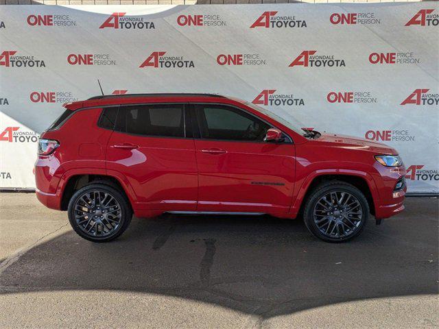 used 2022 Jeep Compass car, priced at $23,981