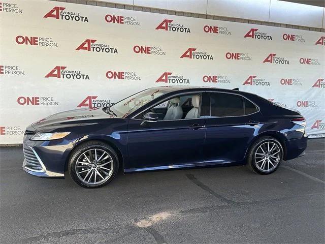 used 2022 Toyota Camry Hybrid car, priced at $28,981