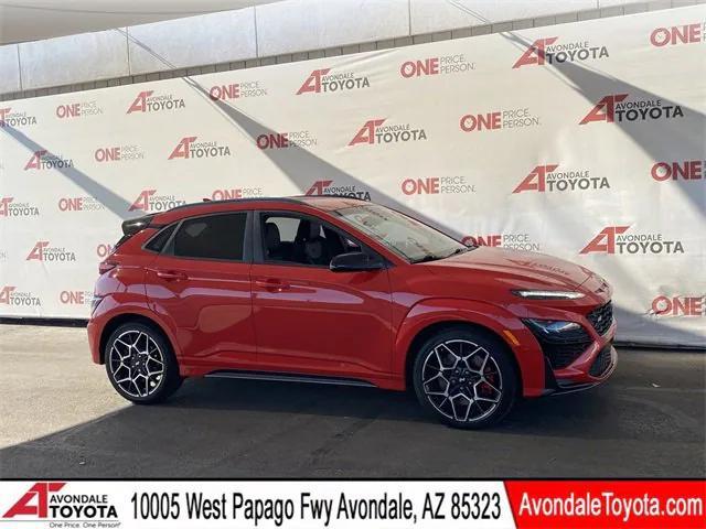 used 2023 Hyundai Kona N car, priced at $25,981