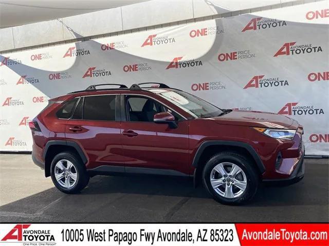 used 2021 Toyota RAV4 car, priced at $28,481