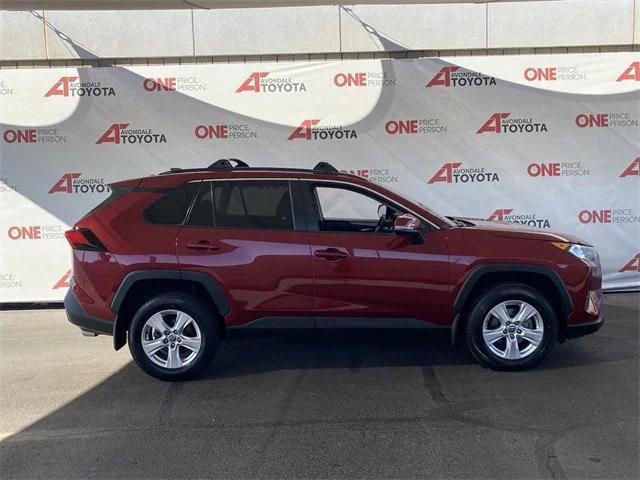 used 2021 Toyota RAV4 car, priced at $28,481