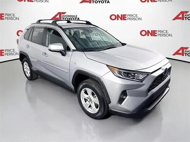 used 2020 Toyota RAV4 Hybrid car, priced at $23,486