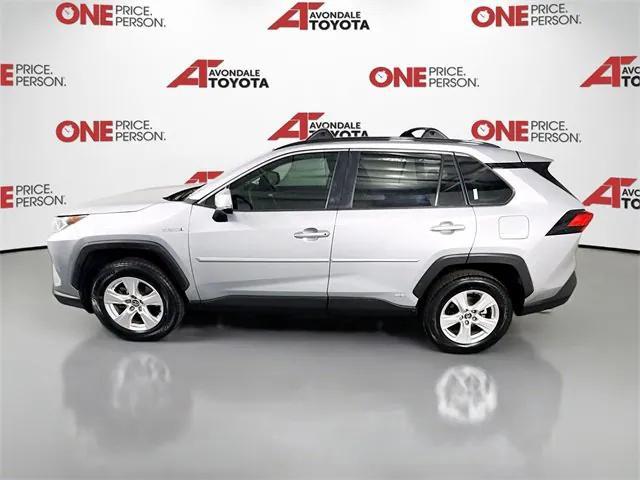 used 2020 Toyota RAV4 Hybrid car, priced at $23,486