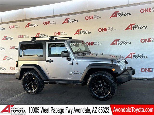 used 2017 Jeep Wrangler car, priced at $16,486