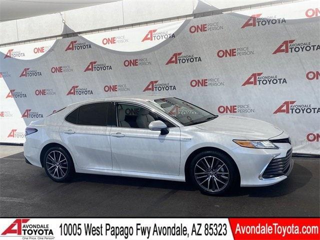 used 2021 Toyota Camry Hybrid car, priced at $29,981