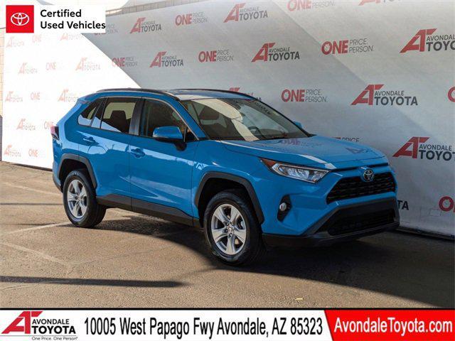 used 2021 Toyota RAV4 car, priced at $26,981