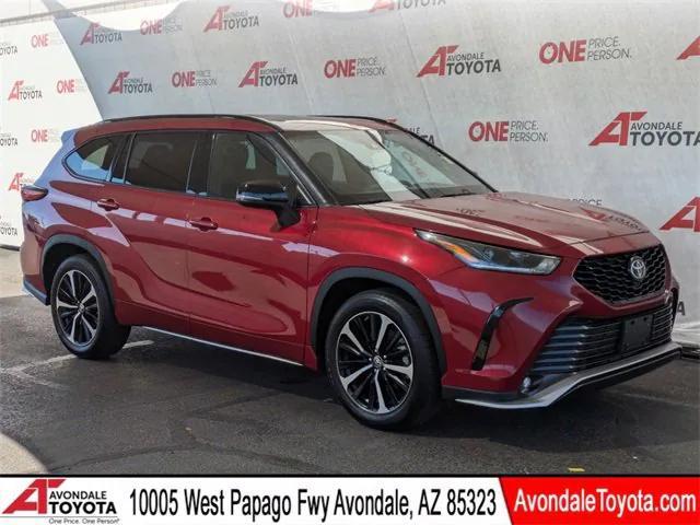 used 2021 Toyota Highlander car, priced at $31,982