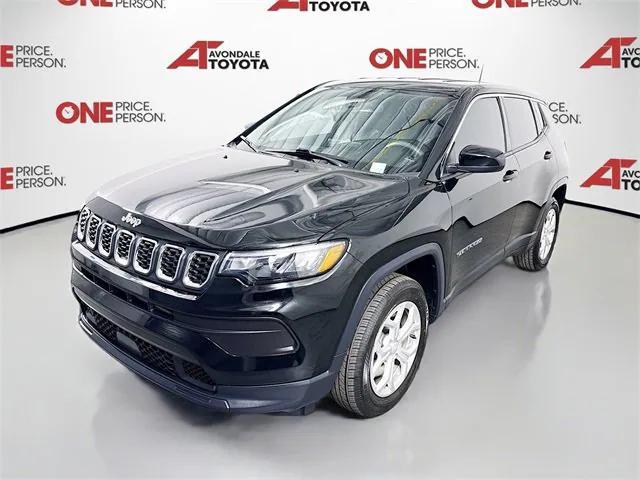 used 2024 Jeep Compass car, priced at $23,481