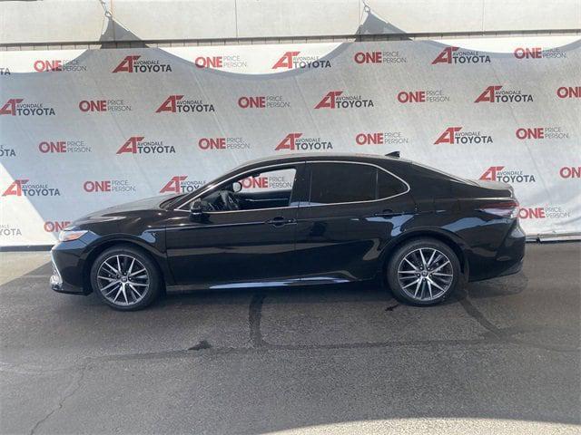 used 2022 Toyota Camry Hybrid car, priced at $30,482