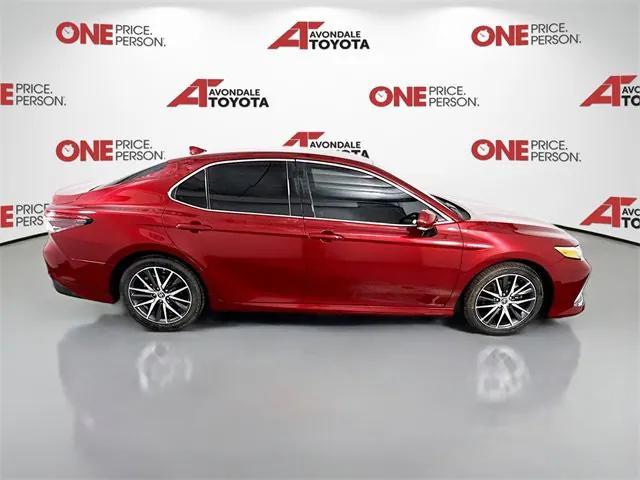 used 2021 Toyota Camry Hybrid car, priced at $27,481