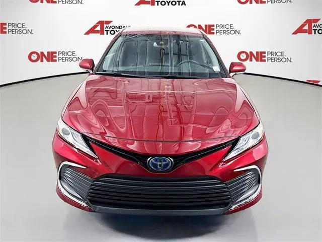 used 2021 Toyota Camry Hybrid car, priced at $27,481