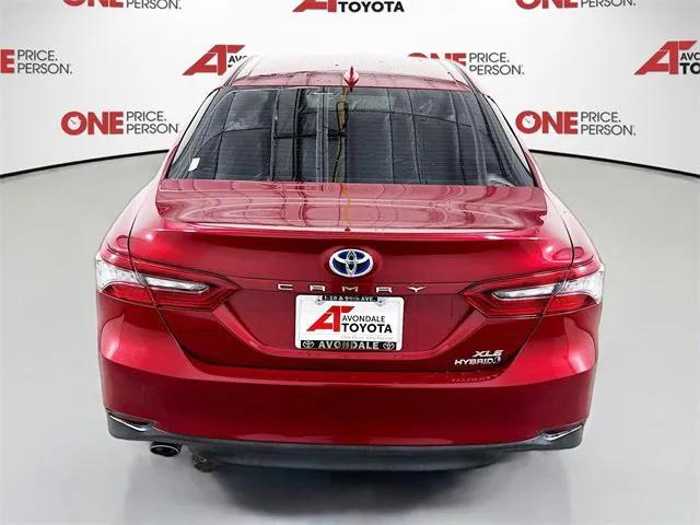 used 2021 Toyota Camry Hybrid car, priced at $27,481